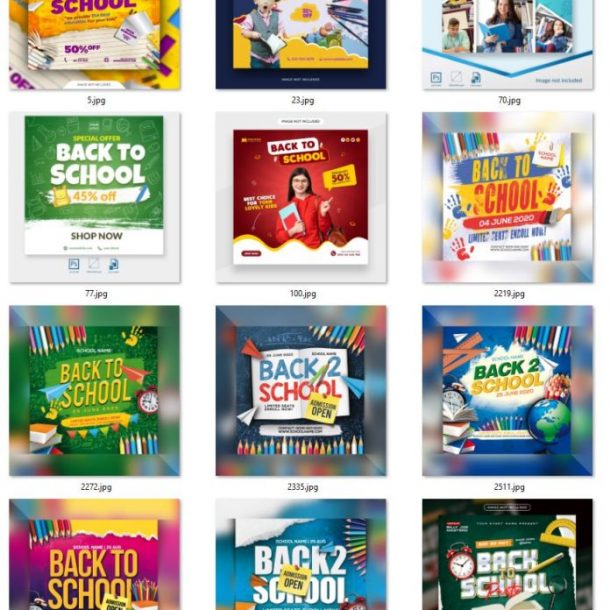 32+ Back to school Banner – Poster