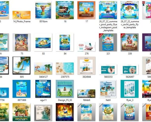 50+ Beach poster