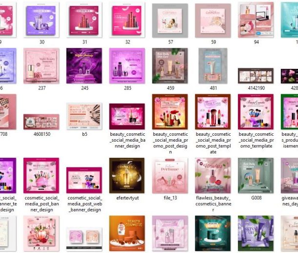 50+ Makeup poster