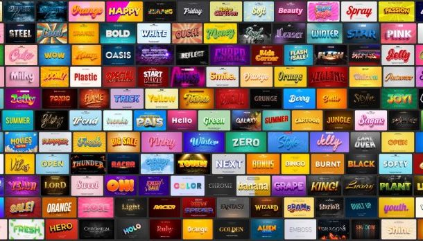 6000+ Text Effect – PSD – Phần 25