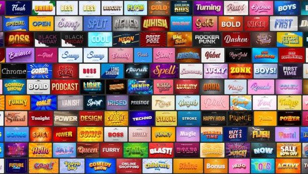 6000+ Text Effect – PSD – Phần 5