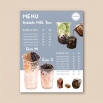 MilkTea Menu